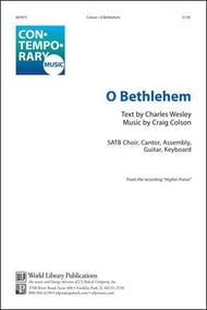 O Bethlehem SATB choral sheet music cover Thumbnail